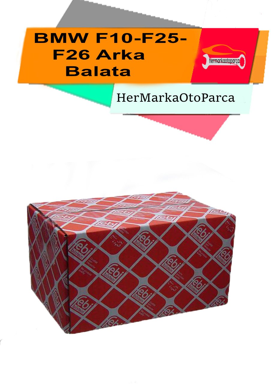 BMW G30 520i 520d / 530i xDrive 2016- Arka Fren Balatası Febi Germany