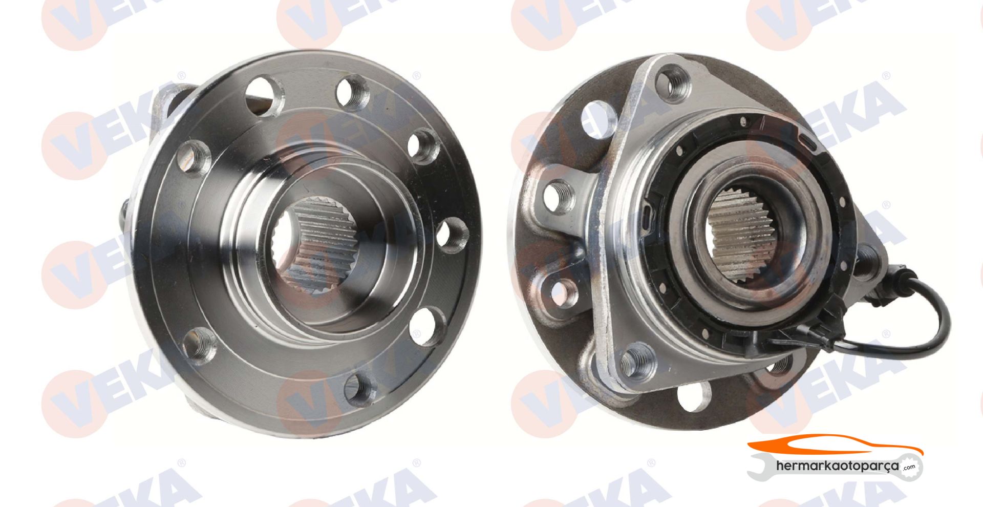 PORYA SOL\SAG 1AD ON RULMANLI OPEL VECTRA C 1.6 16v 5 BIJON ABS SENSORLU 2002-2008