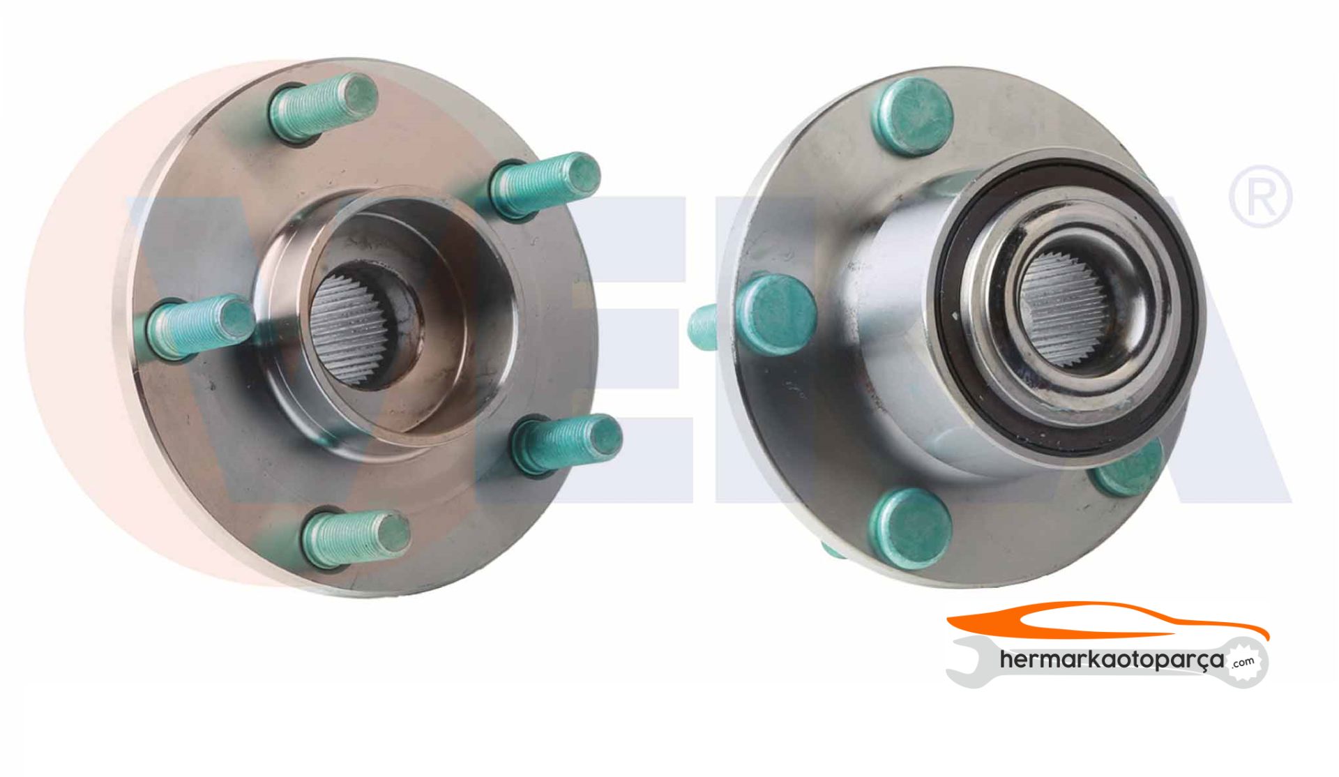 PORYA SOL\SAG 1AD ON RULMANLI FORD FOCUS II (DA) 1.6i 5 BIJON ENTEGRE EDILMIS ABS SENSORLU 2004-2011