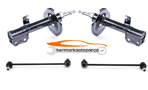 T.COROLLA E12 2AD.ÖN AMORTİSÖR+ZROT SAĞ+SOL 02-07