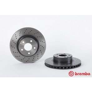 Mercedes W220 S320 Brembo Ön Fren Diski Delikli 312mm Tk.Sağ+Sol +AMG Boyalı 98-05