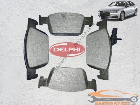 AUDİ A4 (8W) ÖN FREN BALATASI 314mm ORJİNAL DELPHİ 15-