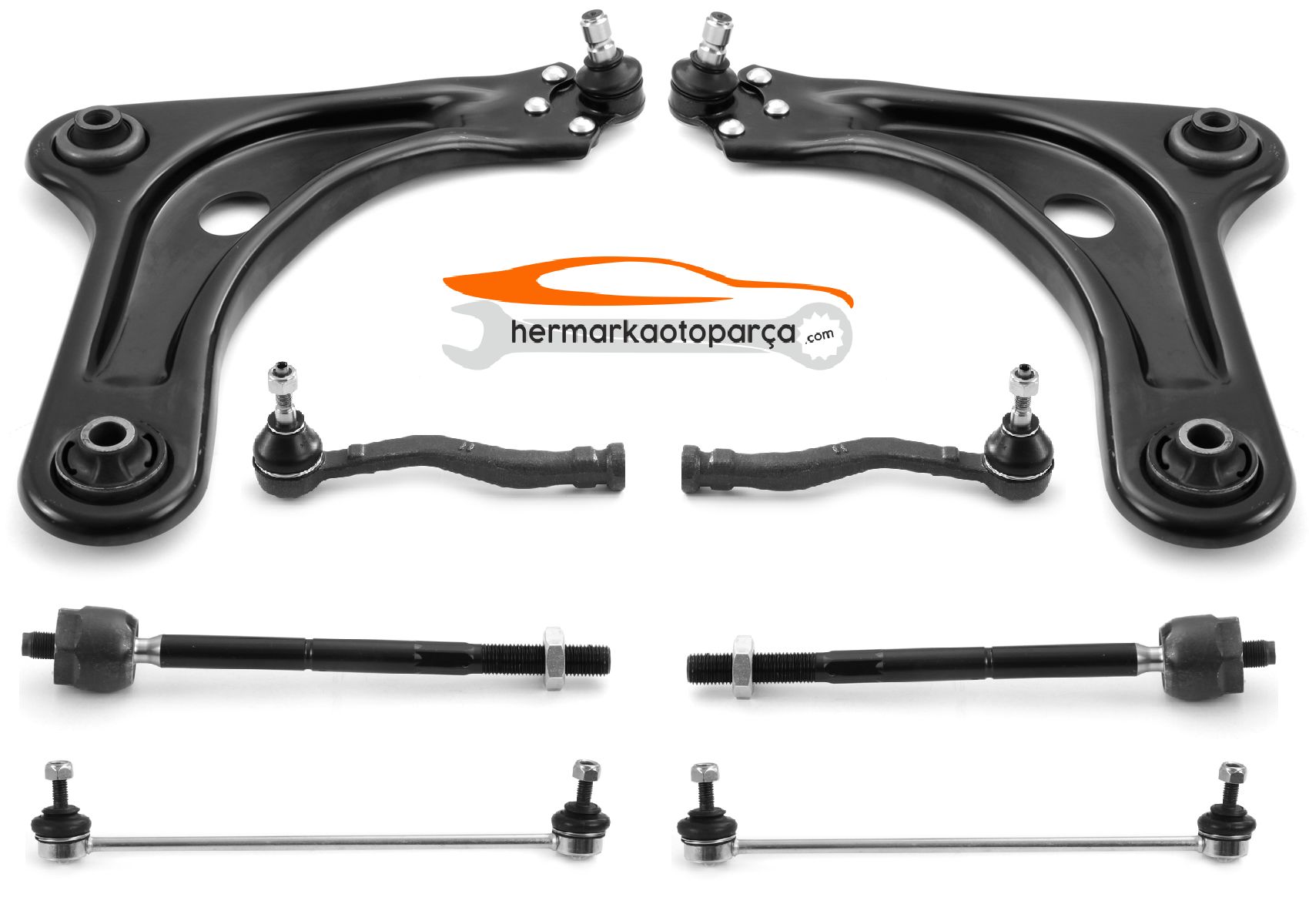 PEUGEOT 2008 13- ÖN (SALINCAK) TAMİR SETİ TK. 10 PARÇA