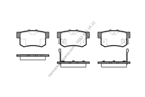 FREN BALATASI ACCORD V (CC7)(CE)(CD7, CD9) (03/93-