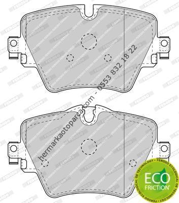 BMW 5 SERİSİ G30 ÖN FREN BALATASI ORJİNAL FERODO 2016-