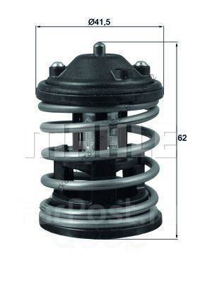 BMW E90 320D N47 TERMOSTAT 05-12 ORJİNAL MAHLE