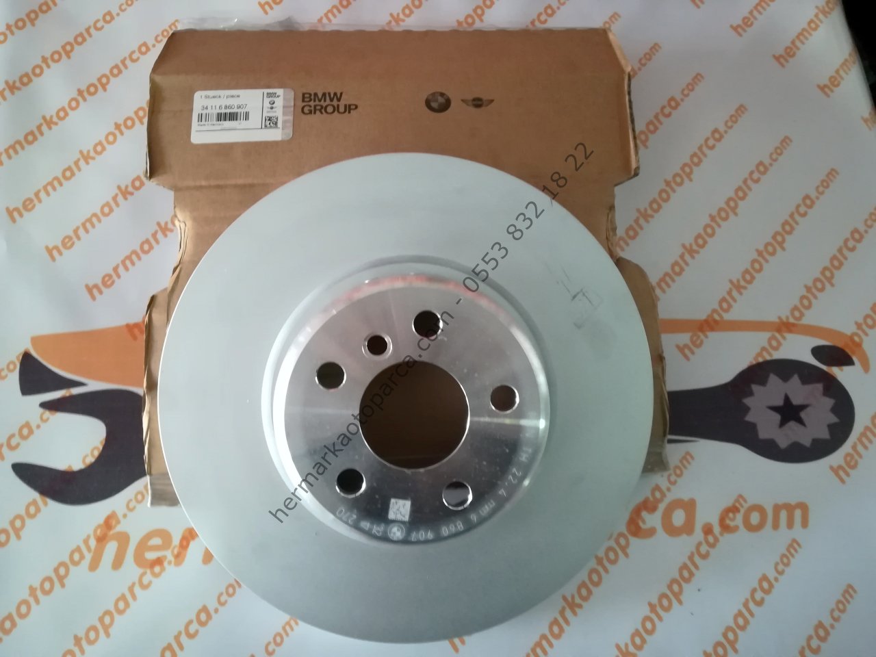 BMW 5 SERİ G30 FREN DİSKİ ÖN 330mm ORJİNAL 16-