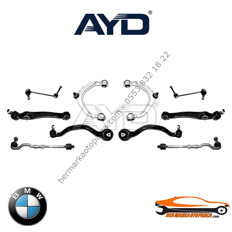 BMW E70 X5 2006-2013 ÖN TAKIM (SALINCAK) TAMİR SETİ 12 PARÇA