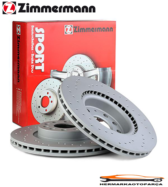 VOLVO S60 I, S80 V70 SPOR DELİKLİ FREN DİSKİ ÖN 286mm 15''JANT 98- (TAKIM SAĞ-SOL)