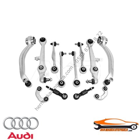 AUDİ A6 97-05 ÖN TAKIM (SALINCAK) TAMİR SETİ 12 PARÇA