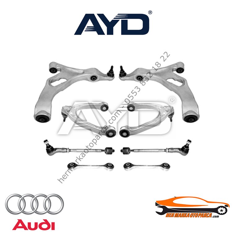 AUDİ Q7 15- ÖN TAKIM (SALINCAK) TAMİR SETİ 10 PARÇA