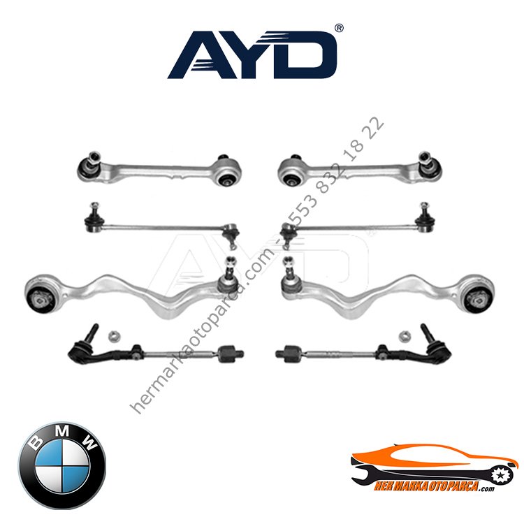 BMW E90 E92 05- ÖN TAKIM (SALINCAK) TAMİR SETİ 10 PARÇA