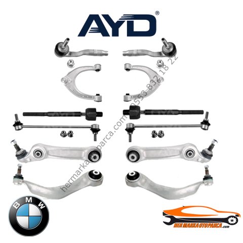 BMW F12 6 SERİ CABRİOLET 11- ÖN TAKIM (SALINCAK) TAMİR SETİ 12 PARÇA