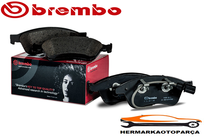 VOLVO S60 II, V60 FREN BALATASI ARKA 16,9mm 2010 > BREMBO
