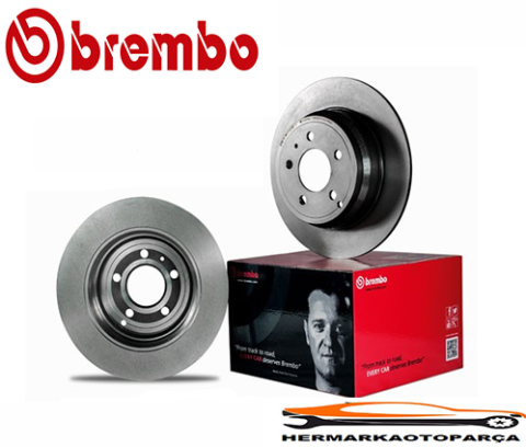 TOYOTA AVENSİS FREN DİSKİ ARKA DOLU 280mm 2005-2008 BREMBO(TAKIM SAĞ-SOL)
