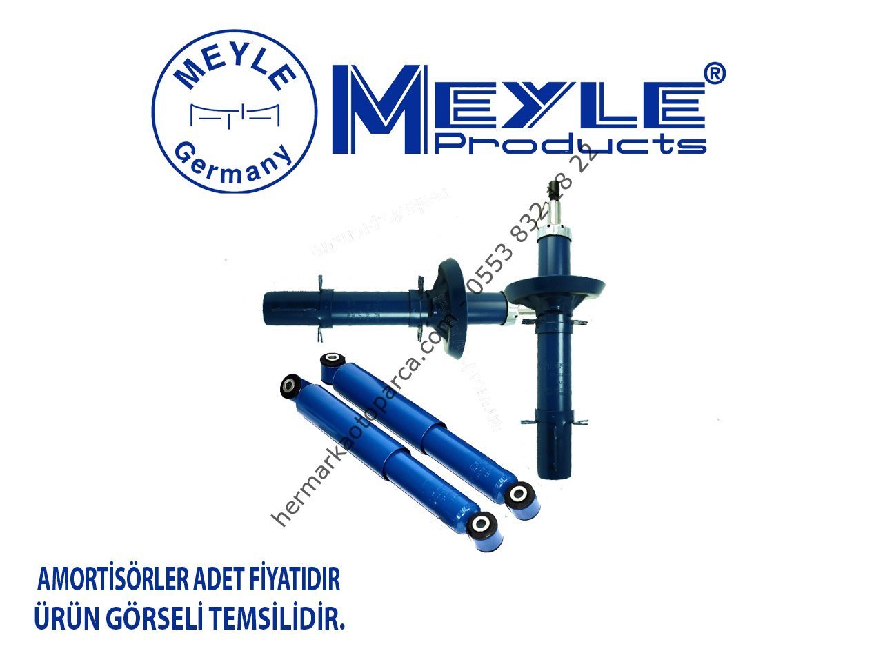 BMW E53 X5 AMORTİSÖR ARKA 00-06 ALMAN MEYLE