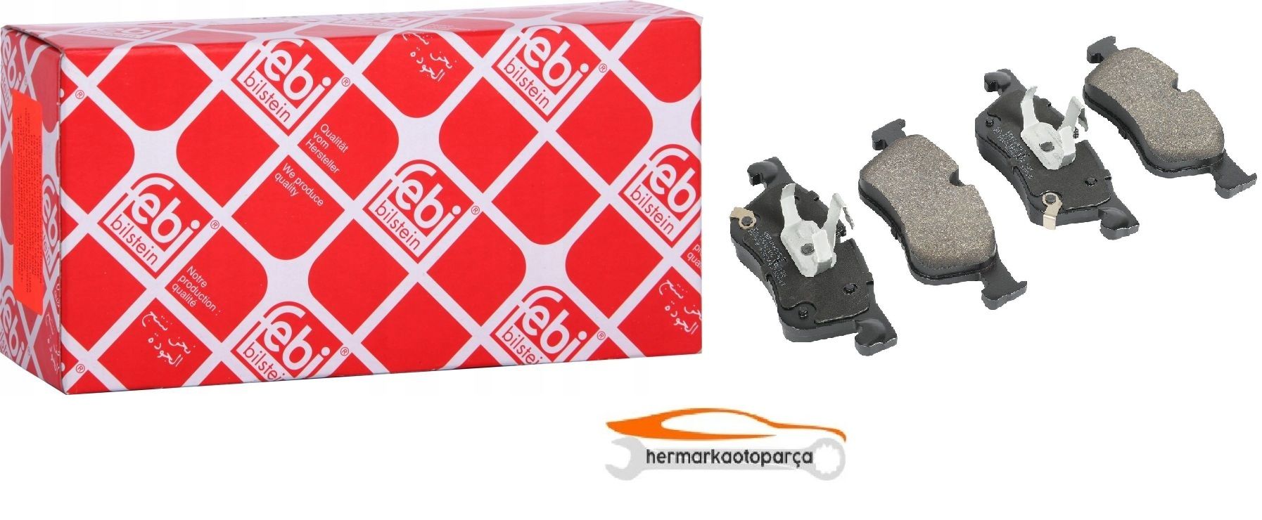 Nissan Qashqai J12 2021- Ön Fren Balatası D1060-6RN0A Febi Germany