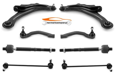 R.MEGANE II 2004-2010 ÖN SALINCAK TAMİR SETİ 18mm TK. 10 PARÇA