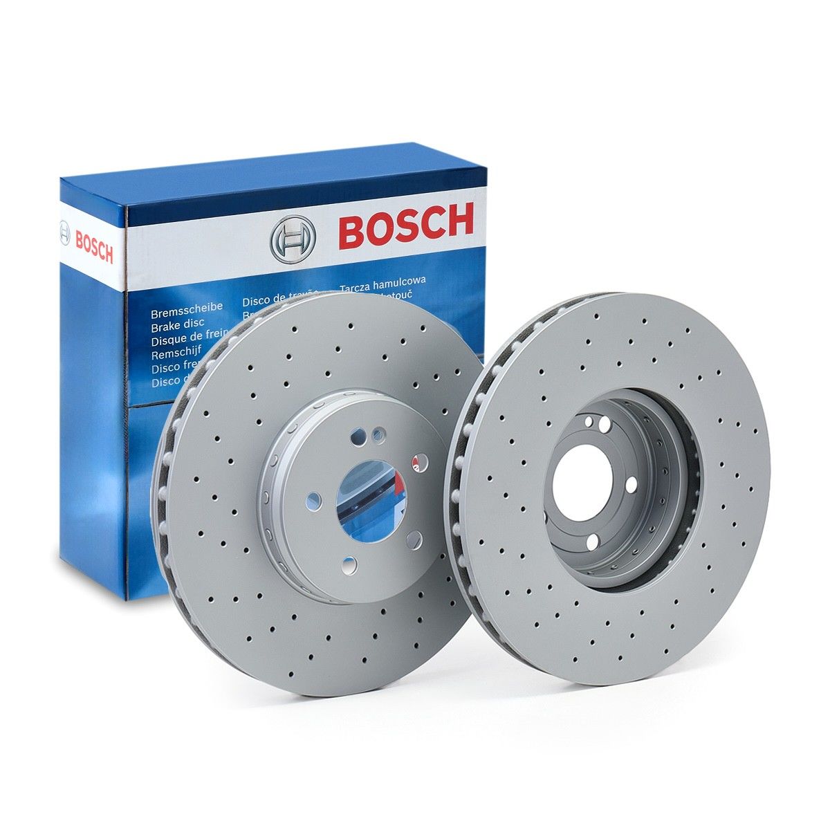 Mercedes W213 E200 W205 C200 C250 C220d 4Matic AMG Ön Fren Diski (2Parçalı) Delikli Tk. 342mm 2014-