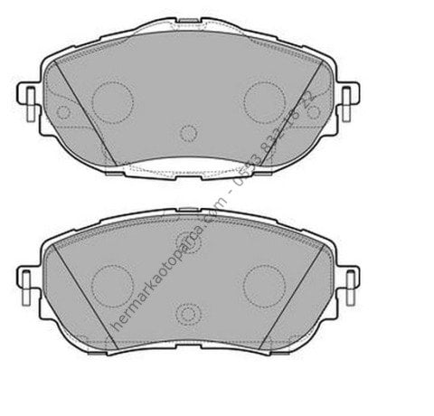 TOYOTA COROLLA AURİS 12- ÖN FREN BALATASI TW