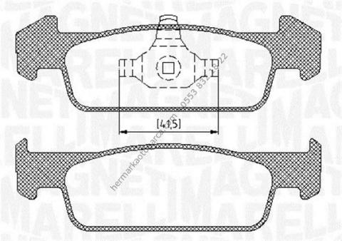 RENAULT CLIO IV GENİŞ TİP ÖN FREN BALATASI