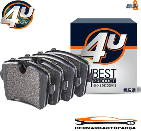 ARKA FREN BALATASI P308-RCZ-C4 II-DS4-P3008-P5008-P508 1,6GTI/1,6HDI/2,0HDI- 07/10-> 24922