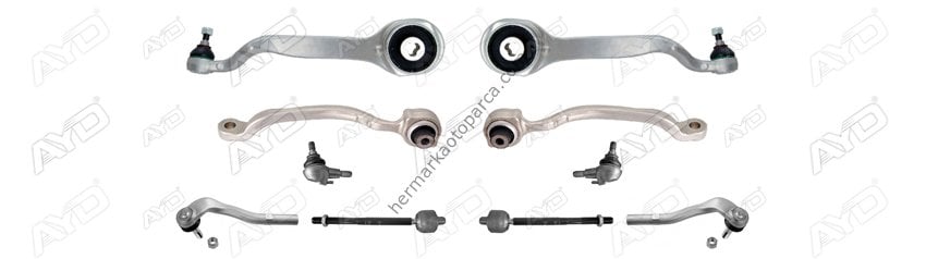 MERCEDES W212 E SERİ 09- ÖN TAKIM (SALINCAK) TAMİR SETİ KİT 10 PARÇA