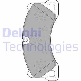 Porsche Panamera 09- Fren Balatası Ön Delphi