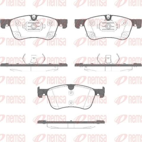 Nissan Qashqai J12 2021- Ön Fren Balatası D1060-6RN0A Roadhouse Spain