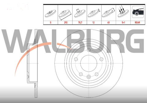 Chevrolet Cruze Astra J 1.4T 2.0 Dizel Fren Diski Arka 292mm 17''Jant