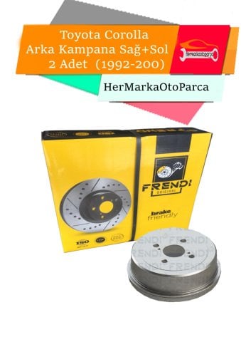 T. Corolla 1992-2001 Arka Kampana Sağ+Sol 2 Adet